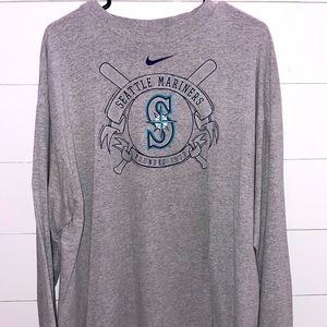 🌫comfy seattle mariners nike long sleeve tshirt🌫